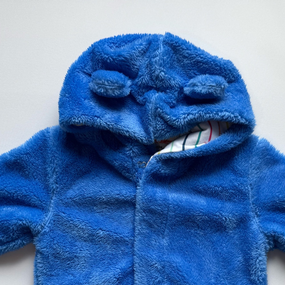 Magnetic Me Blue Minky Magnetic Jacket,  6-9 months - Picture 2 of 8
